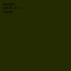 #242B01 - Onion Color Image