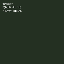 #243021 - Heavy Metal Color Image