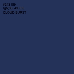 #243159 - Cloud Burst Color Image