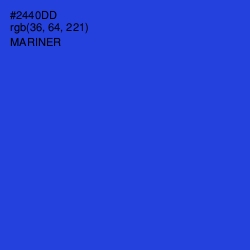 #2440DD - Mariner Color Image