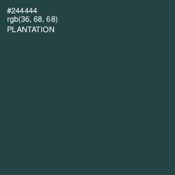 #244444 - Plantation Color Image