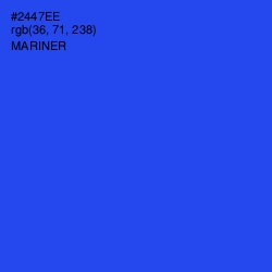 #2447EE - Mariner Color Image