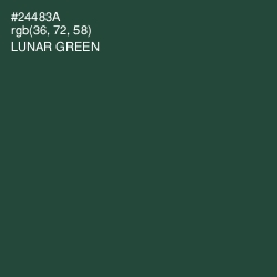 #24483A - Lunar Green Color Image