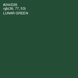 #244D35 - Lunar Green Color Image
