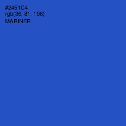 #2451C4 - Mariner Color Image