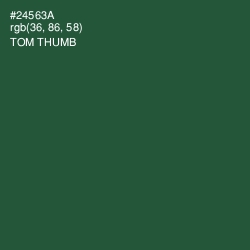 #24563A - Tom Thumb Color Image