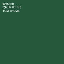#24593B - Tom Thumb Color Image