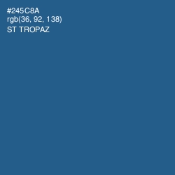 #245C8A - St Tropaz Color Image