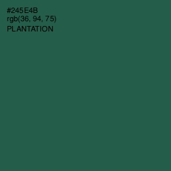 #245E4B - Plantation Color Image