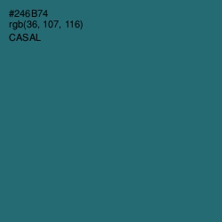 #246B74 - Casal Color Image