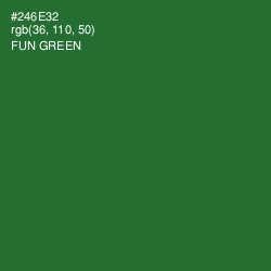 #246E32 - Fun Green Color Image