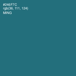 #246F7C - Ming Color Image