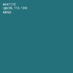 #24717C - Ming Color Image