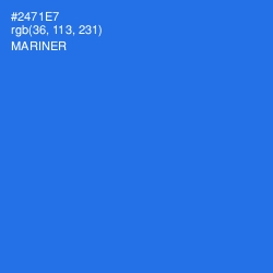 #2471E7 - Mariner Color Image