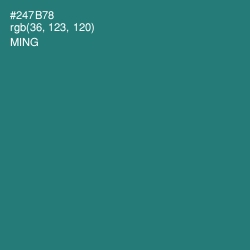 #247B78 - Ming Color Image