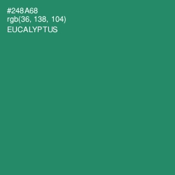 #248A68 - Eucalyptus Color Image