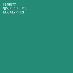 #248B77 - Eucalyptus Color Image