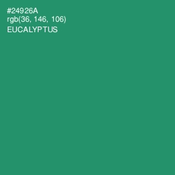 #24926A - Eucalyptus Color Image
