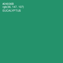 #24936B - Eucalyptus Color Image