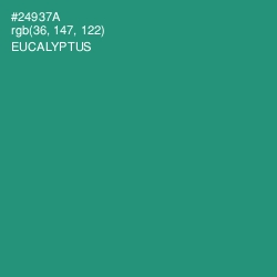 #24937A - Eucalyptus Color Image