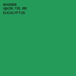 #249B58 - Eucalyptus Color Image