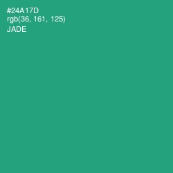 #24A17D - Jade Color Image