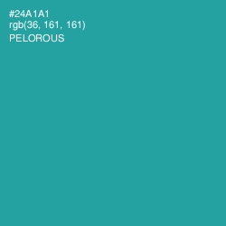 #24A1A1 - Pelorous Color Image