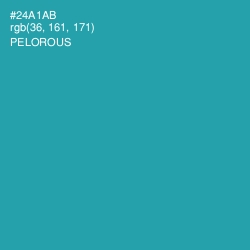 #24A1AB - Pelorous Color Image
