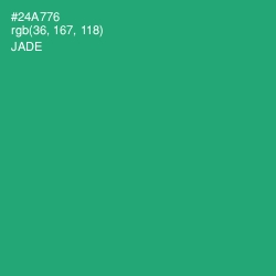 #24A776 - Jade Color Image