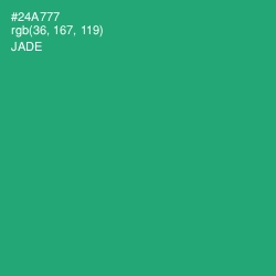 #24A777 - Jade Color Image