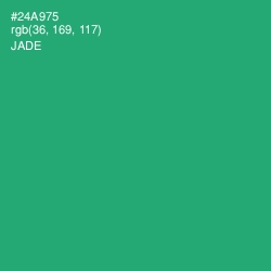 #24A975 - Jade Color Image