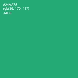 #24AA75 - Jade Color Image