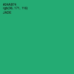 #24AB74 - Jade Color Image