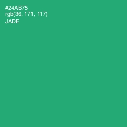 #24AB75 - Jade Color Image