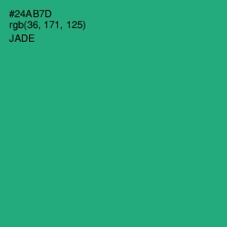 #24AB7D - Jade Color Image