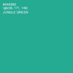 #24AB92 - Jungle Green Color Image