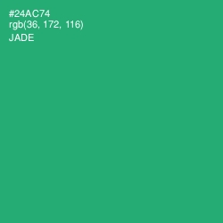 #24AC74 - Jade Color Image