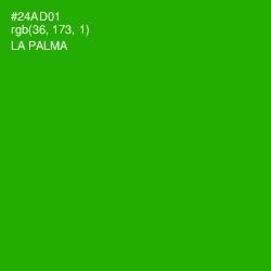 #24AD01 - La Palma Color Image
