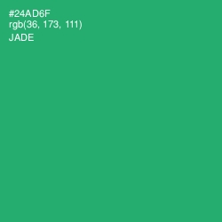 #24AD6F - Jade Color Image