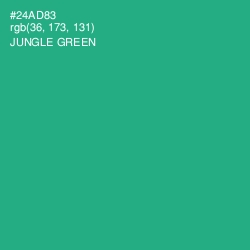 #24AD83 - Jungle Green Color Image