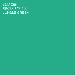 #24AD88 - Jungle Green Color Image
