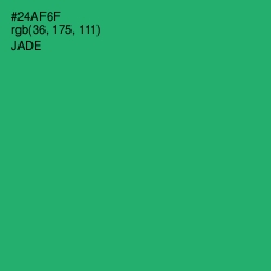 #24AF6F - Jade Color Image