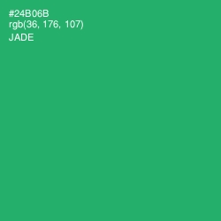 #24B06B - Jade Color Image