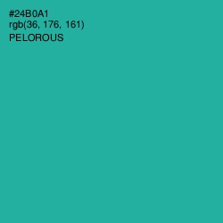 #24B0A1 - Pelorous Color Image