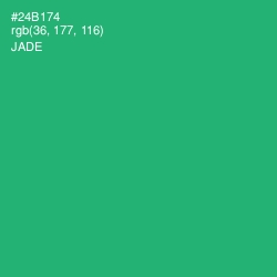 #24B174 - Jade Color Image