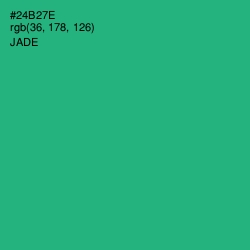 #24B27E - Jade Color Image