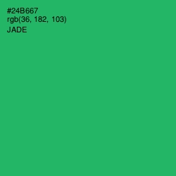 #24B667 - Jade Color Image