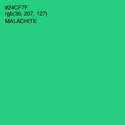 #24CF7F - Malachite Color Image