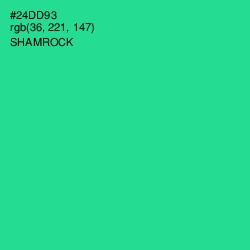 #24DD93 - Shamrock Color Image