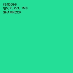 #24DD96 - Shamrock Color Image